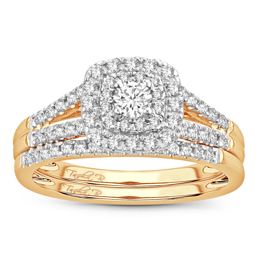 14K 0.50CT DIAM BRIDAL RING