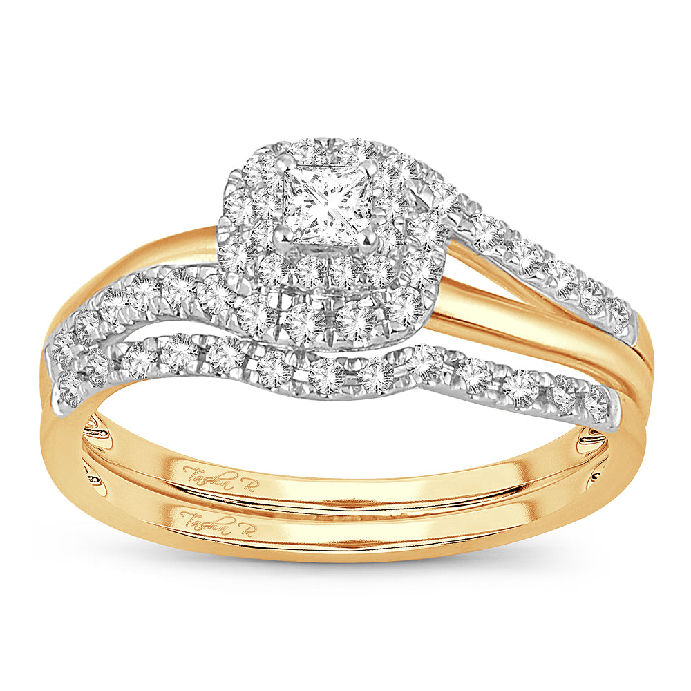 14K 0.50ct Diamond Bridal Ring