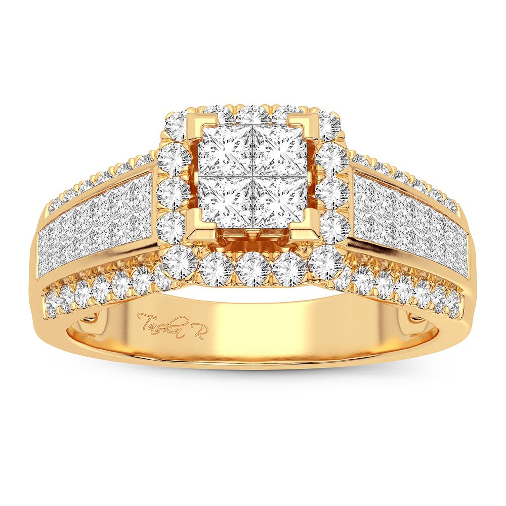 14K 0.93CT Diamond Ring