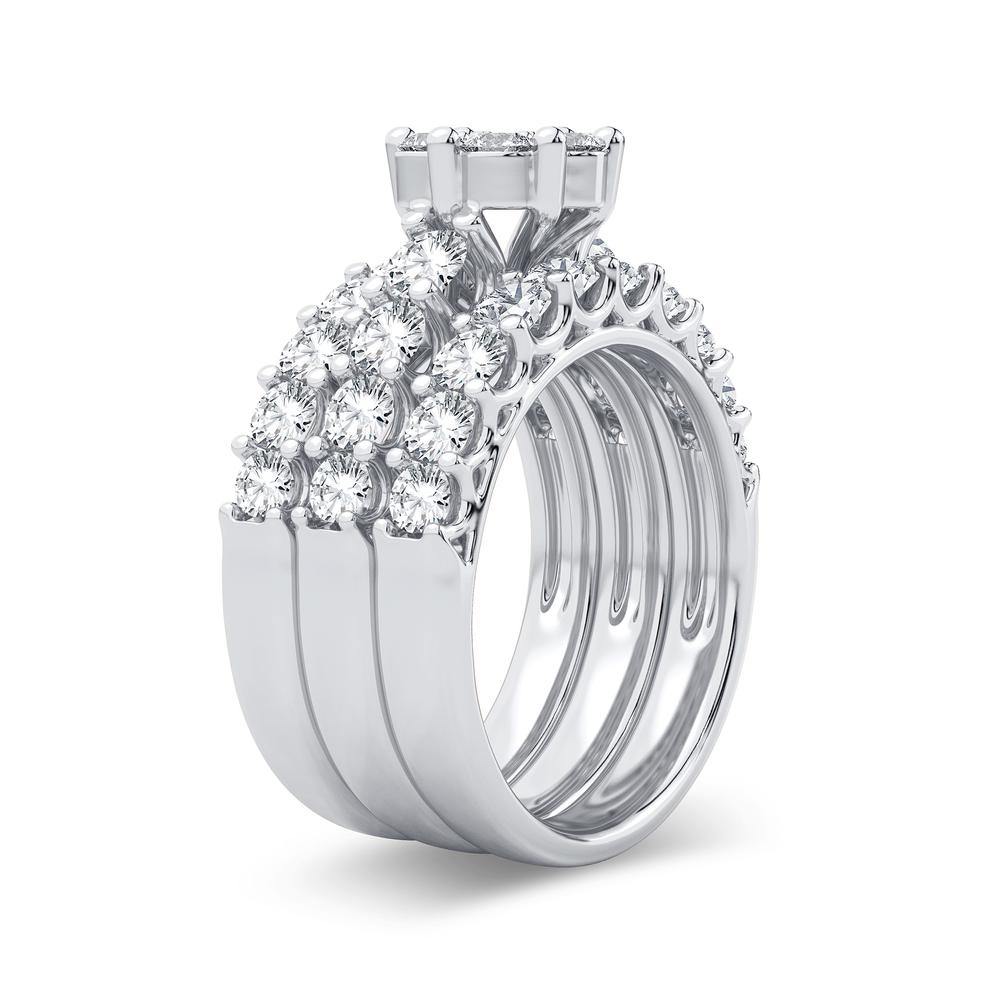 14K 3.00CT Diamond Bridal Ring