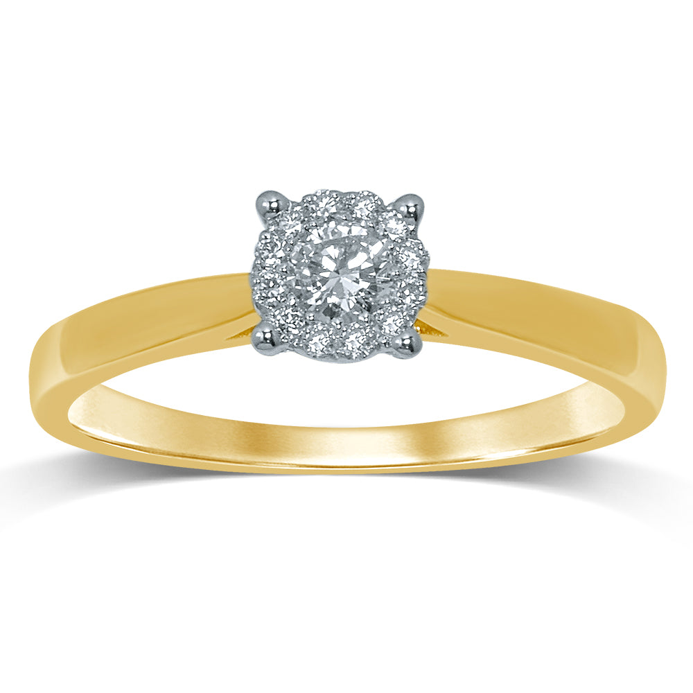 14K 0.25 CT Diamond RING