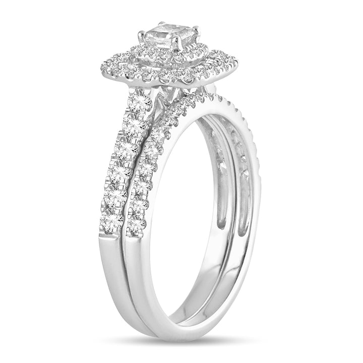 Brilliant 14k White Gold Lab Diamond Engagement Ring (1.00CT)