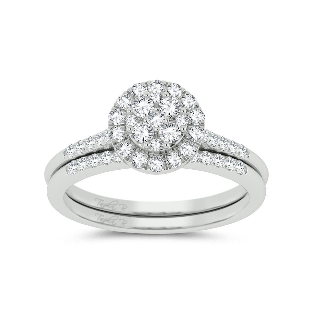 14K 0.50ct Diamond Bridal Ring