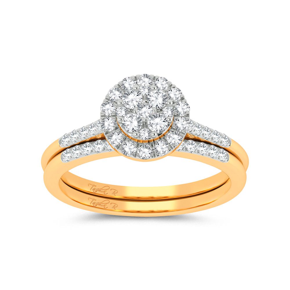 14K 0.50ct Diamond Bridal Ring