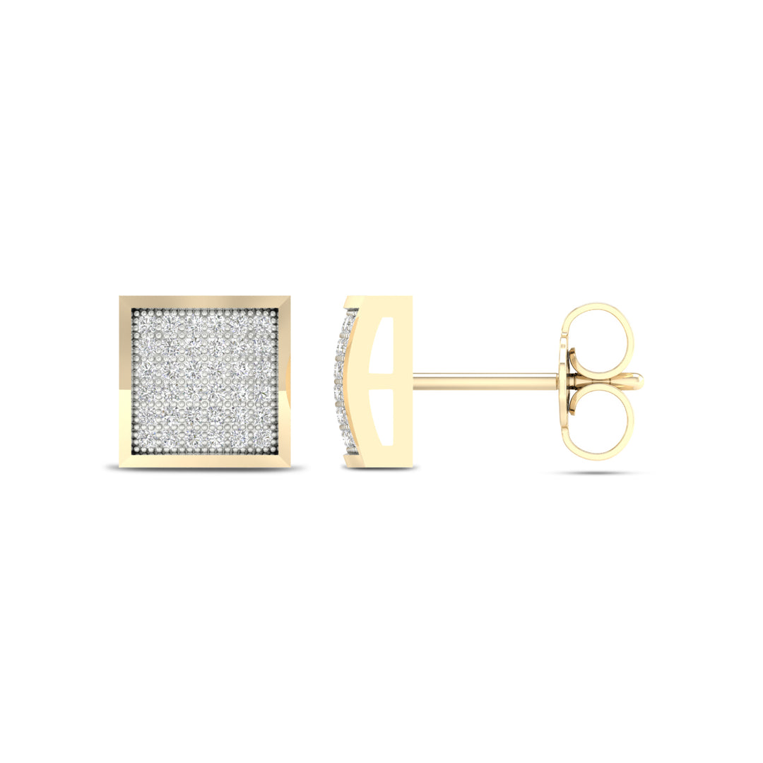 10K 0.25CT Diamond Earring