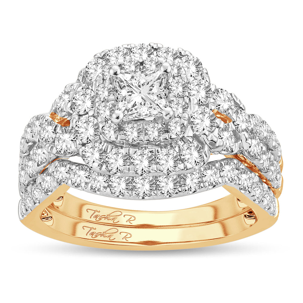 14K 2.00CT Diamond BRIDAL RING