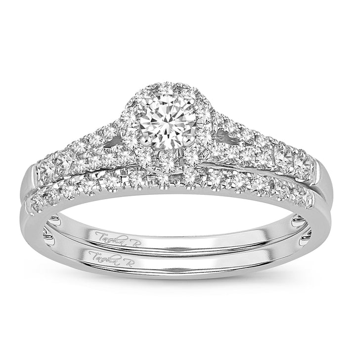 Brilliant 14k White Gold Lab Diamond Engagement Ring (0.5CT)