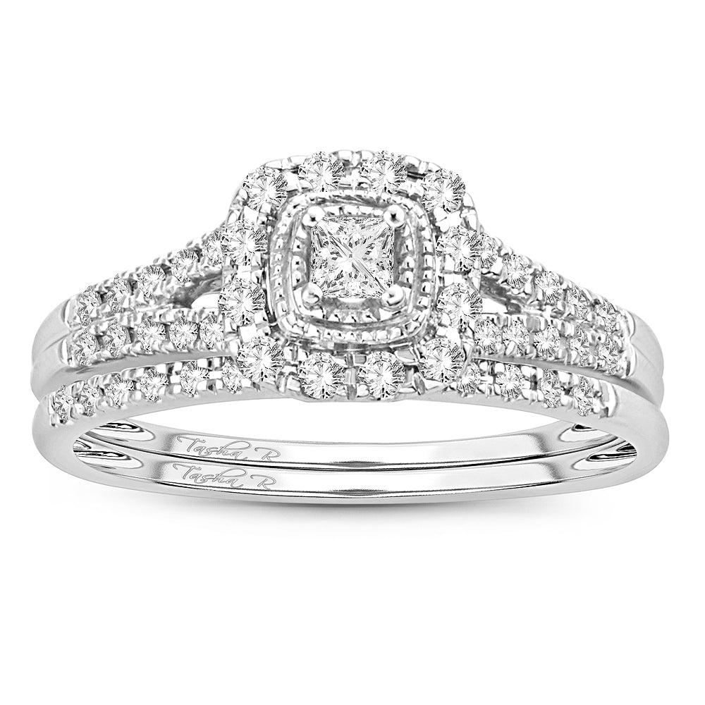 14K 0.50CT DIAMOND BRIDAL RING