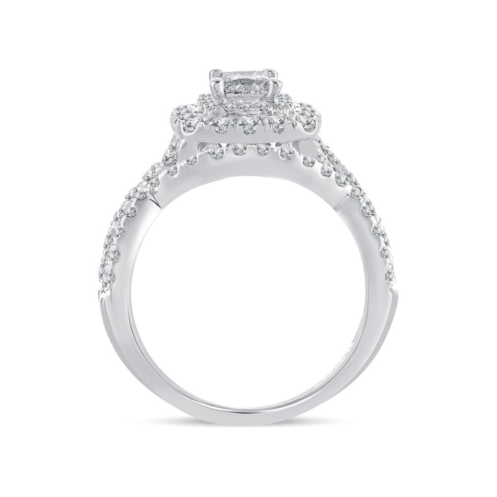 14k White Gold Lab Diamond Engagement Ring (0.75ct)