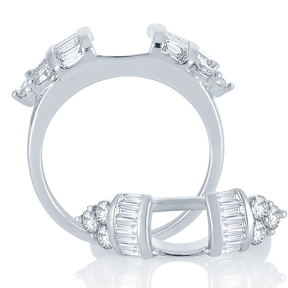 14K 0.75CT Diamond Enhancer Band