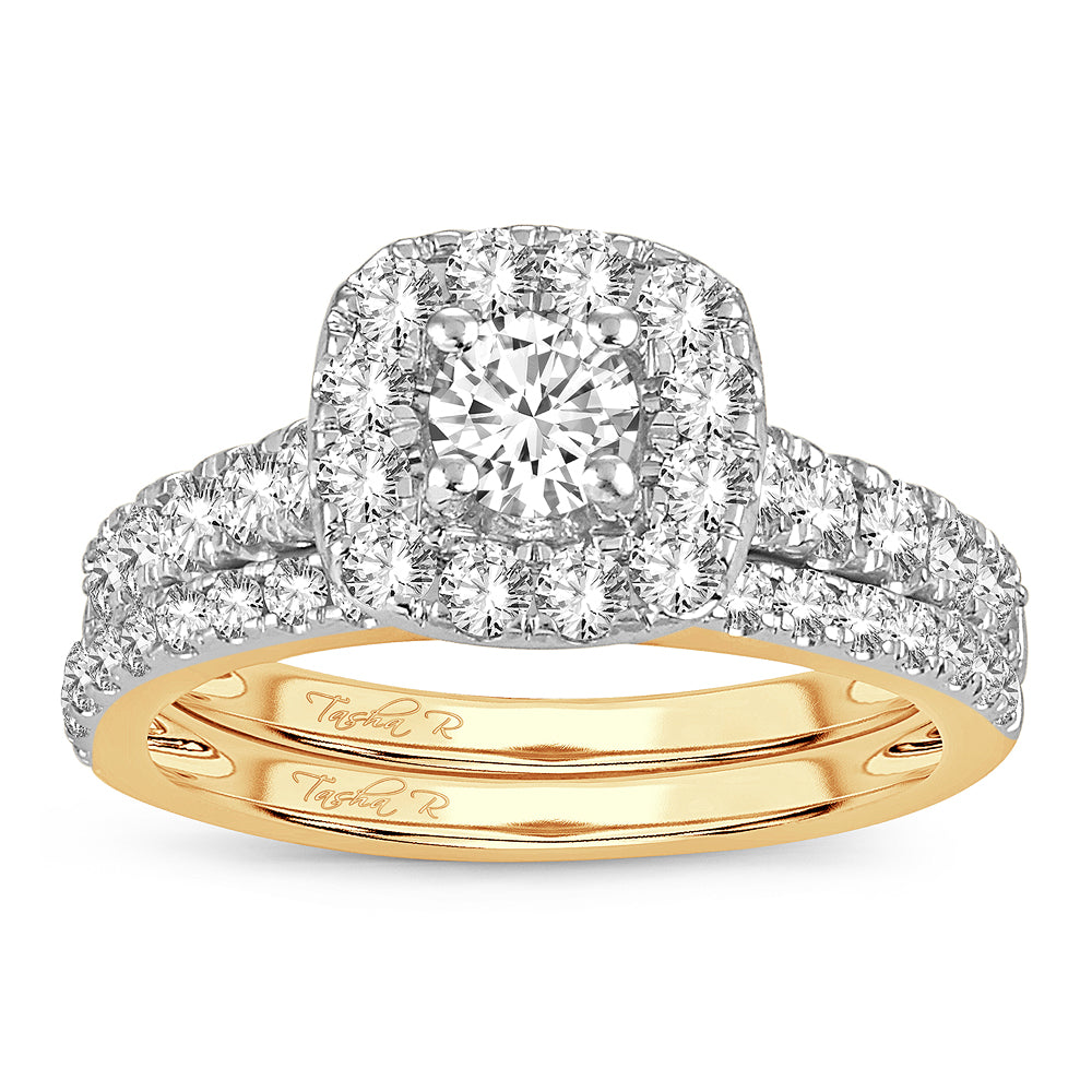 10K 0.50ct Diamond Bridal Ring