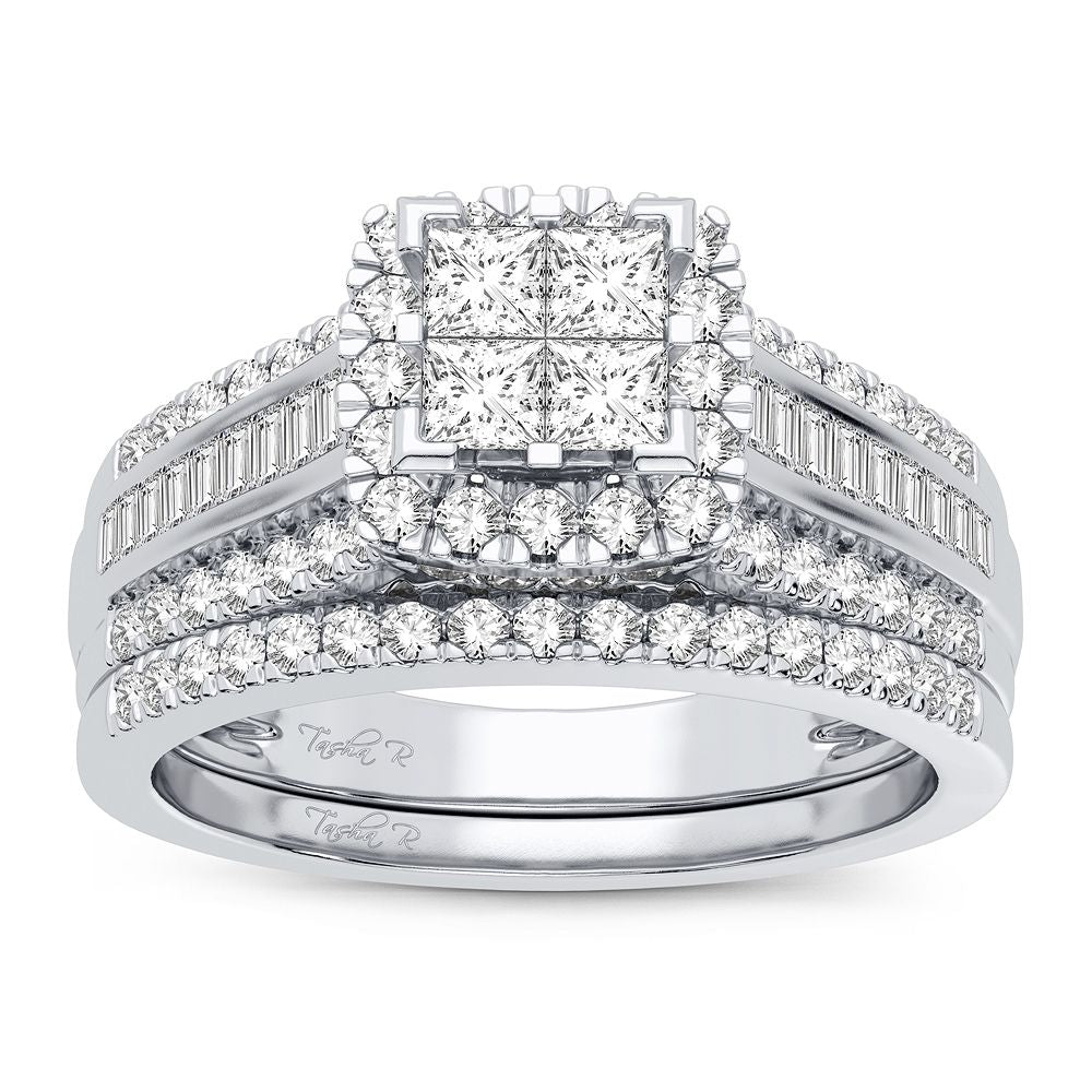 14K 1.00CT Diamond Bridal Ring