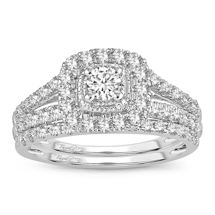 Brilliant 14k White Gold Lab Diamond Engagement Ring (1.00CT)
