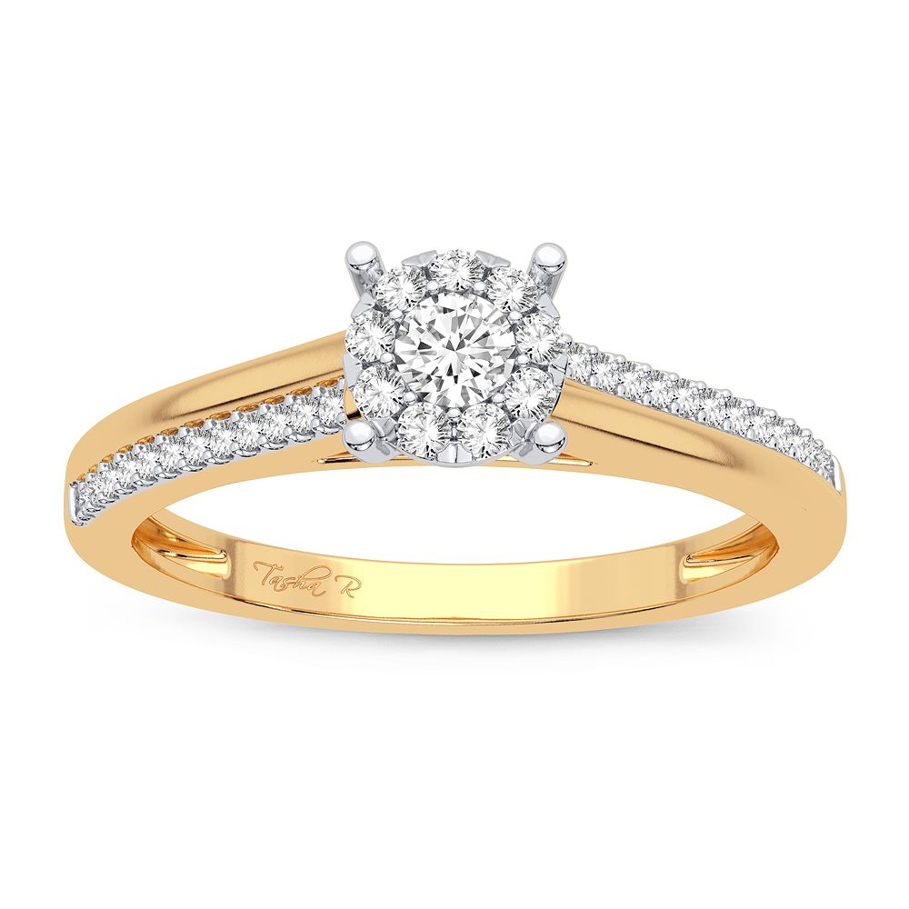 14K 0.20CT Diamond Ring