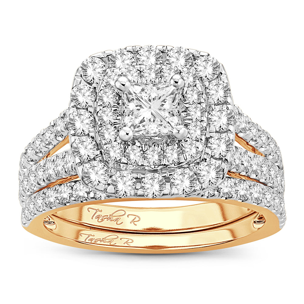 14K 2.00CT Diamond Bridal Ring