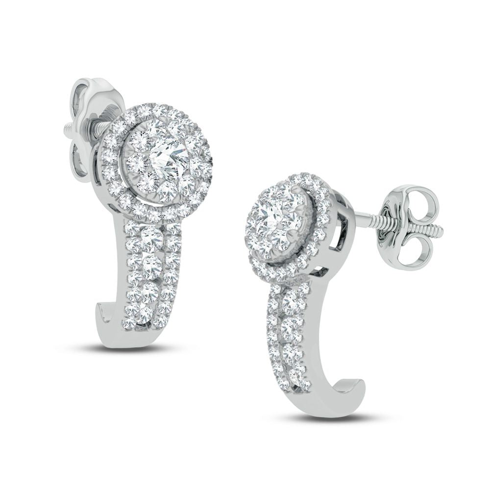 14K 0.50CT DIAMOND EARRING