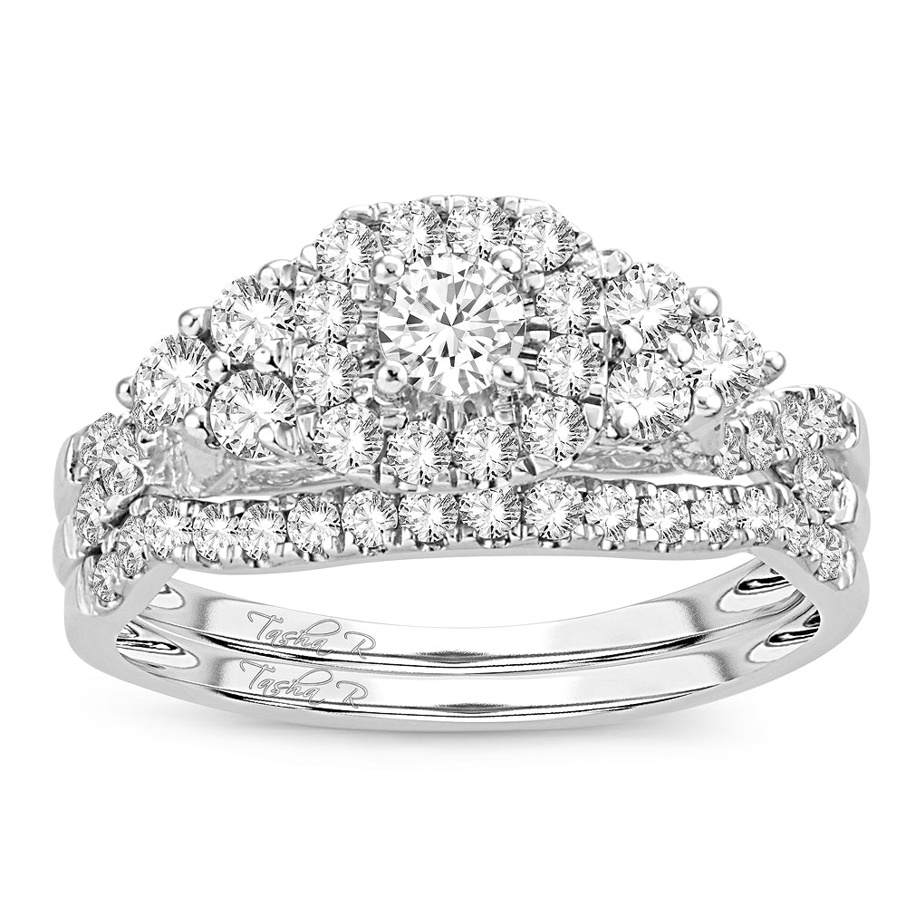 14K 1.00CT DIAMOND BRIDAL RING