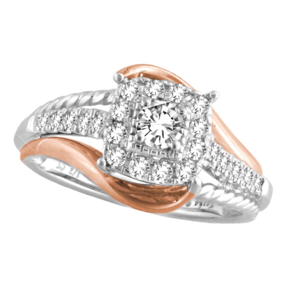 14K Rose Gold 0.50Ct Ring