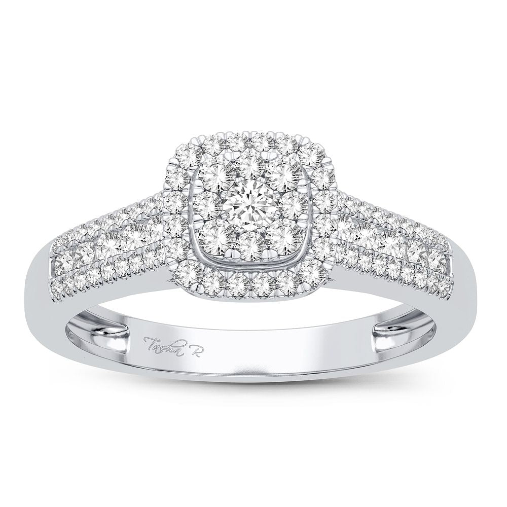 10K 0.45CT Diamond Ring