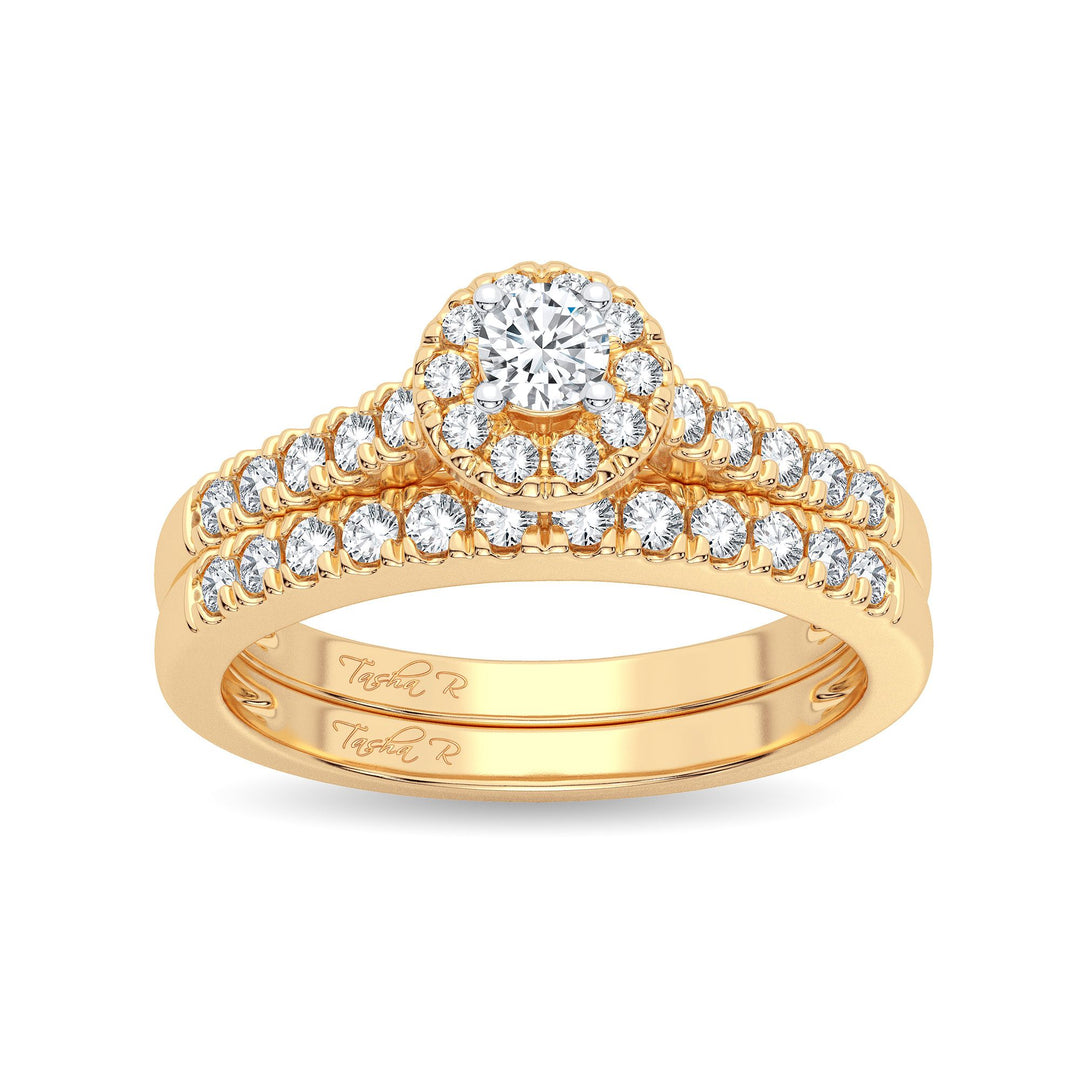 14K 0.52CT Diamond Bridal Ring