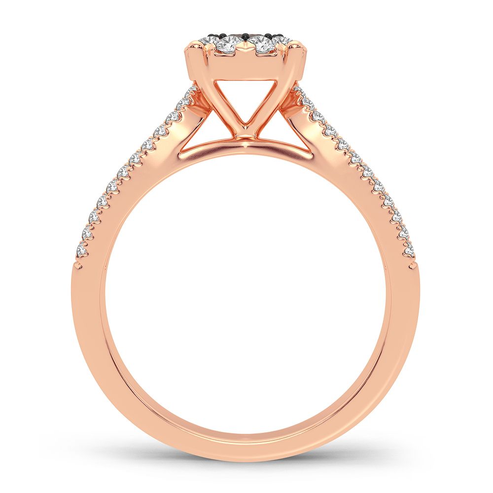 14K 0.90CT Diamond Ring