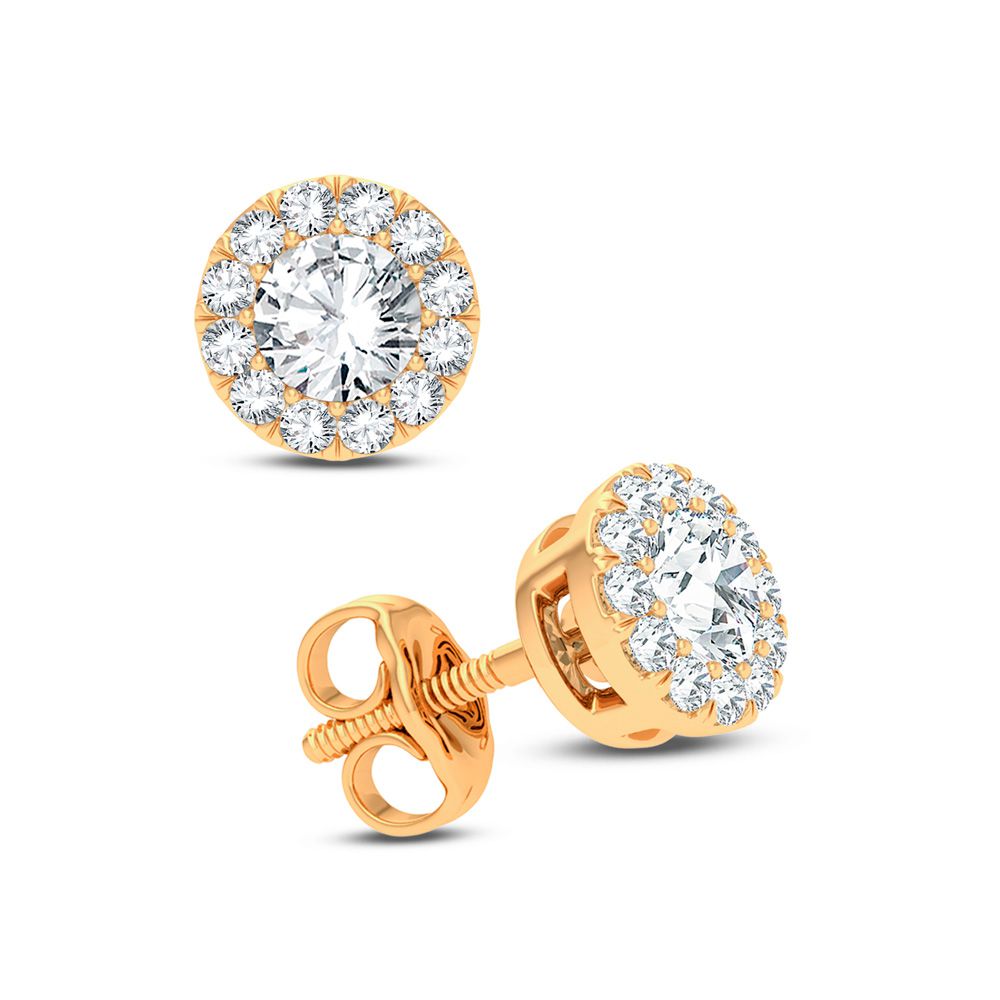 14K 0.25CT DIAMOND EARRING