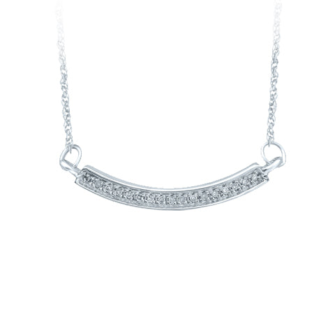 14k 0.05CT Diamond PWENDANT WITH CHAIN