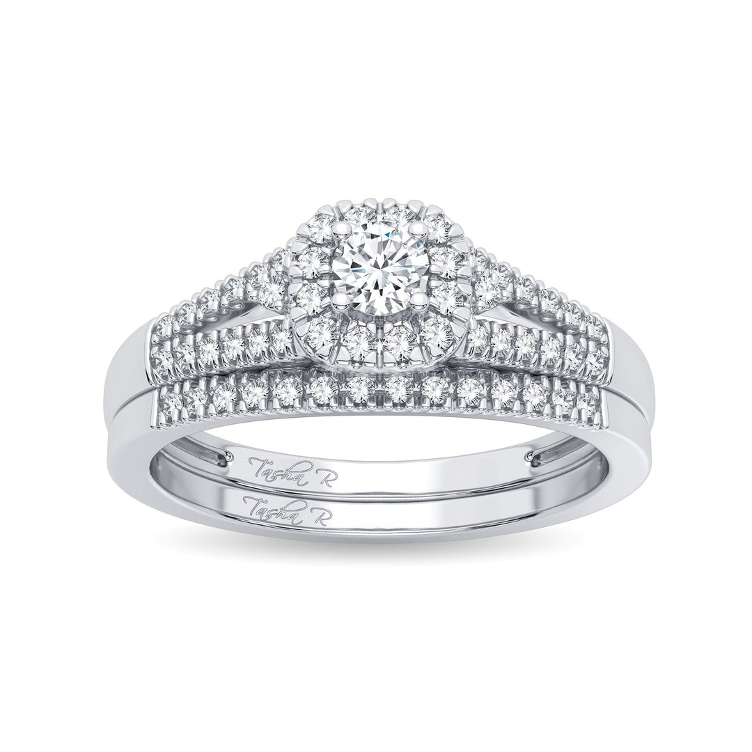 14K 0.33CT Diamond Bridal Ring