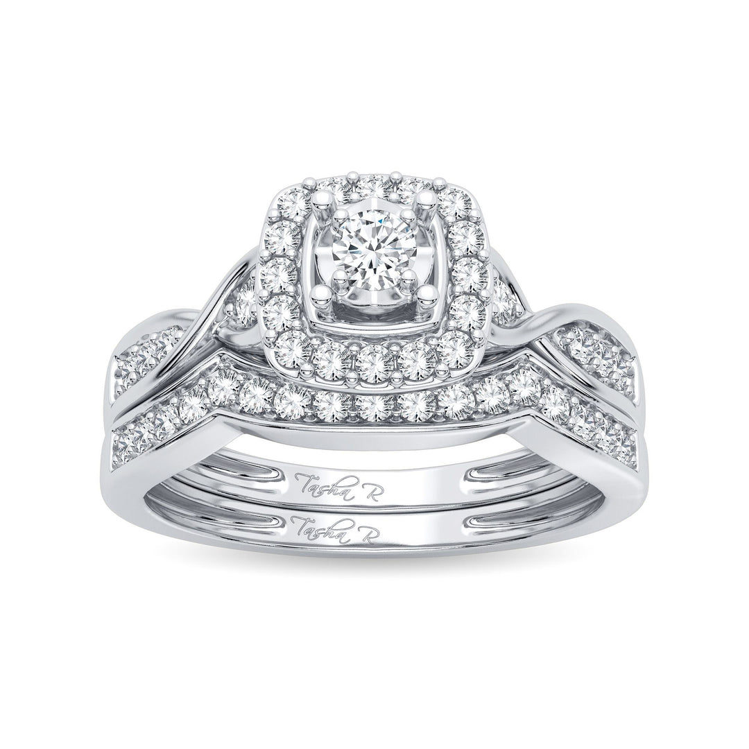 10K 0.40CT Diamond Bridal Ring