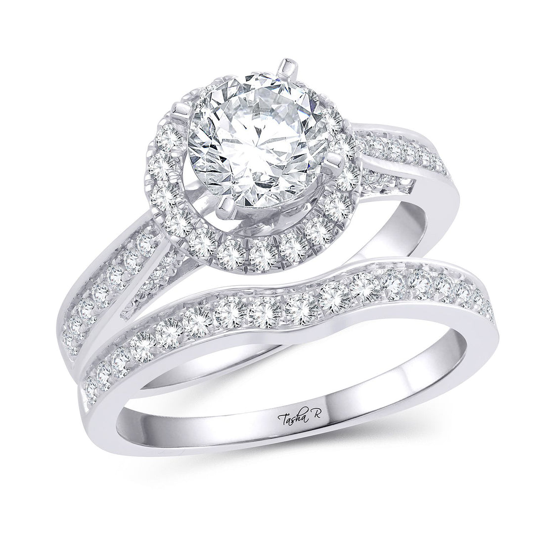 14K 0.62CT Diamond SEMI MOUNT