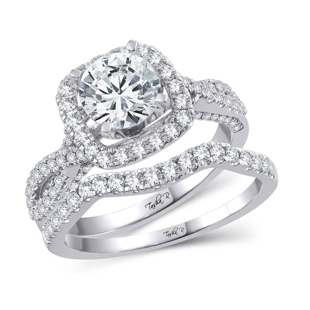 14K 0.75CT Diamond SEMI MOUNT