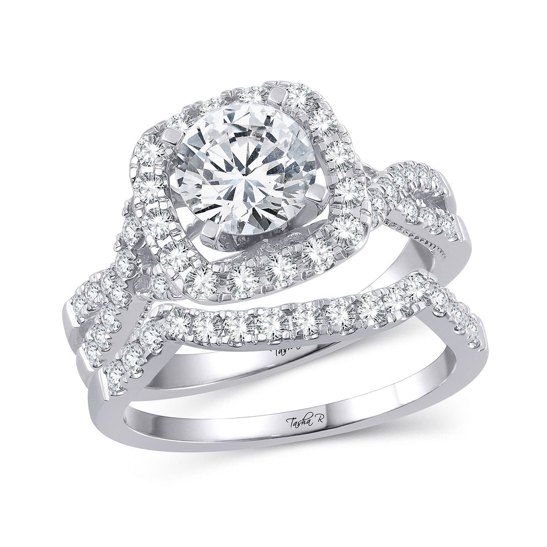 14K 0.89CT Diamond SEMI MOUNT RING