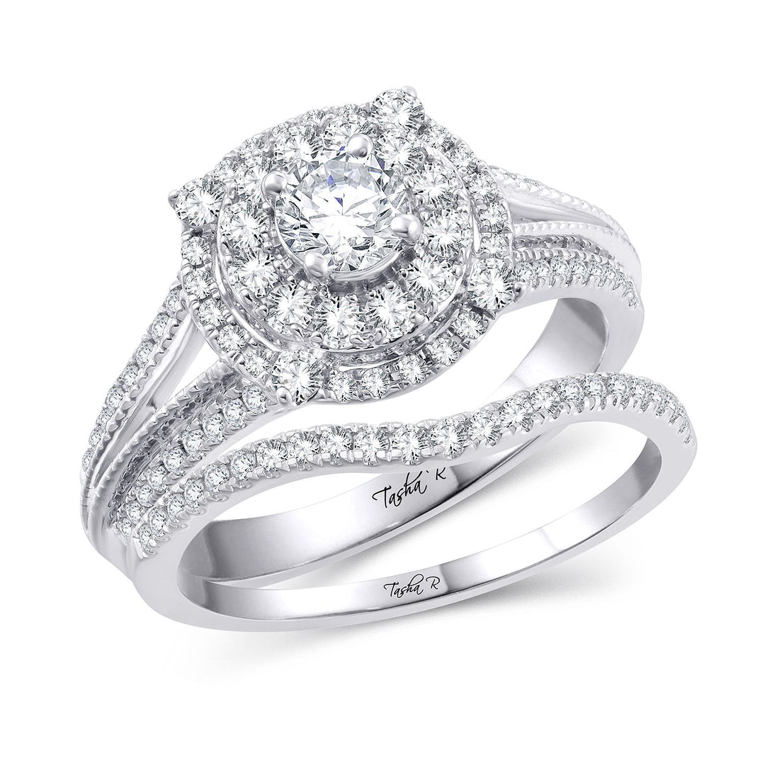 14K 1.00CT Diamond BRIDAL RING