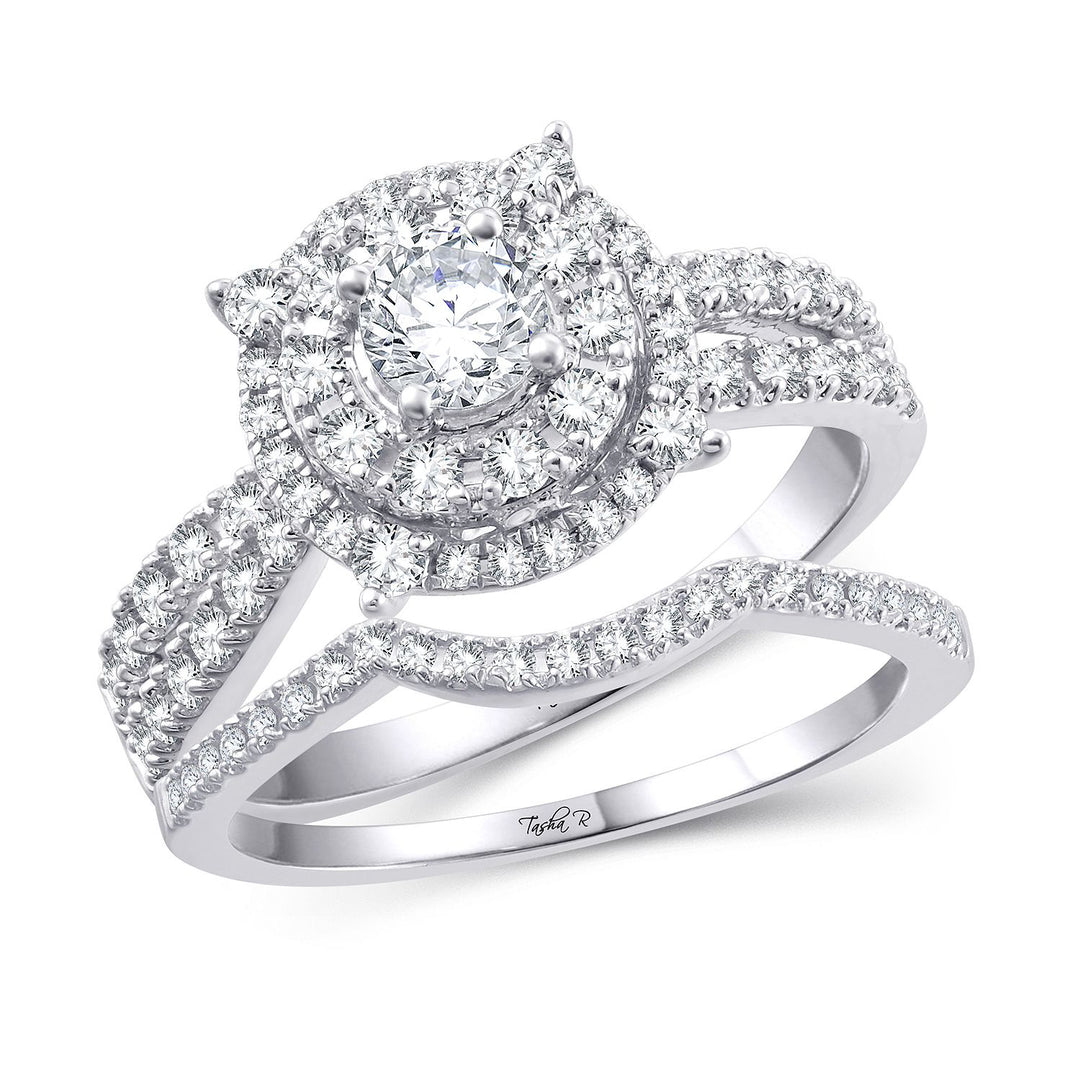 14K 1.00CT Diamond BRIDAL RING