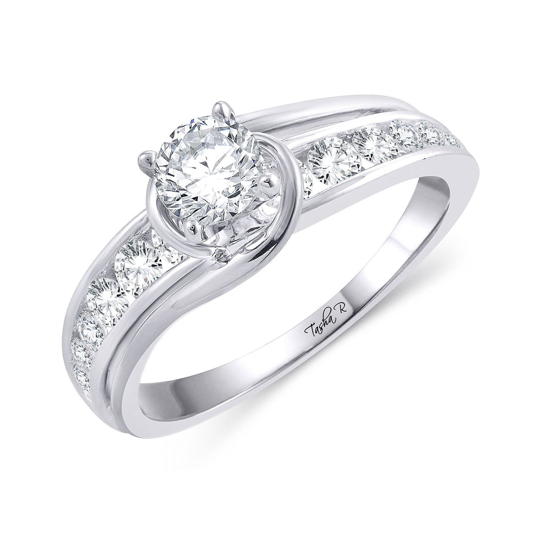 14K 1.04CT Diamond SEMI MOUNT RING