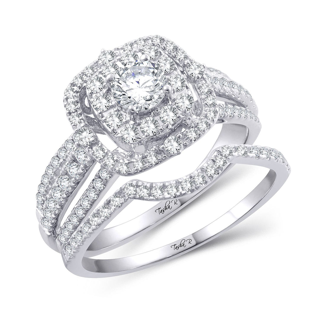 14K 1.00CT Diamond BRIDAL RING