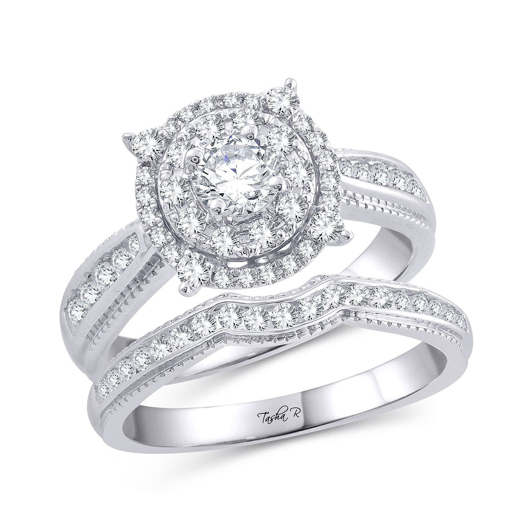 14K 1.00CT Diamond BRIDAL RING