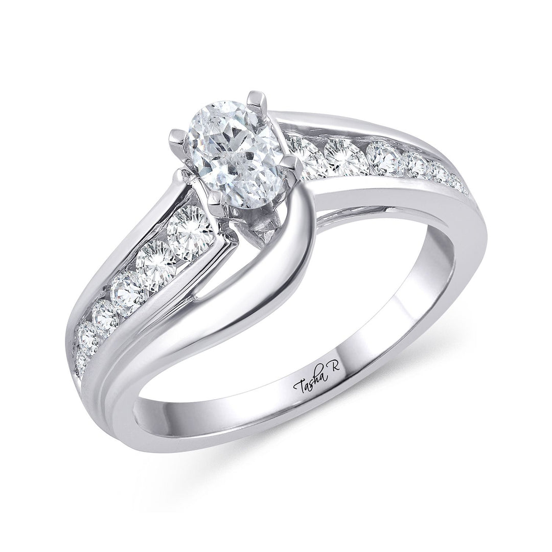 14K 0.50CT Diamond SEMI MOUNT