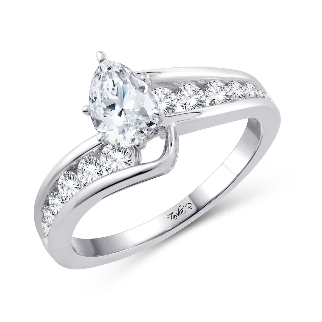 14K 0.50CT Diamond SEMI MOUNT