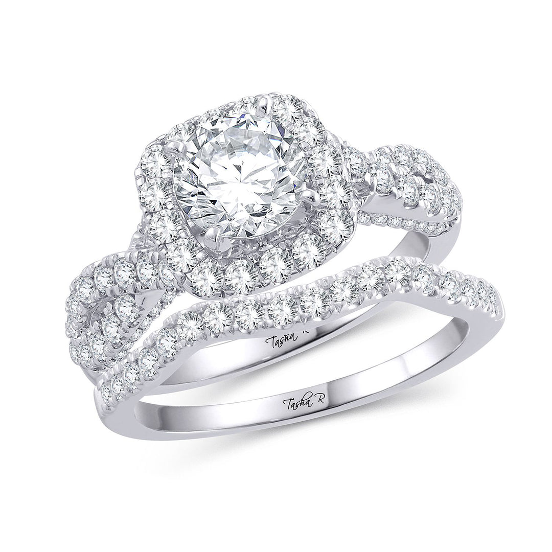 14K 1.25CT Diamond SEMI MOUNT