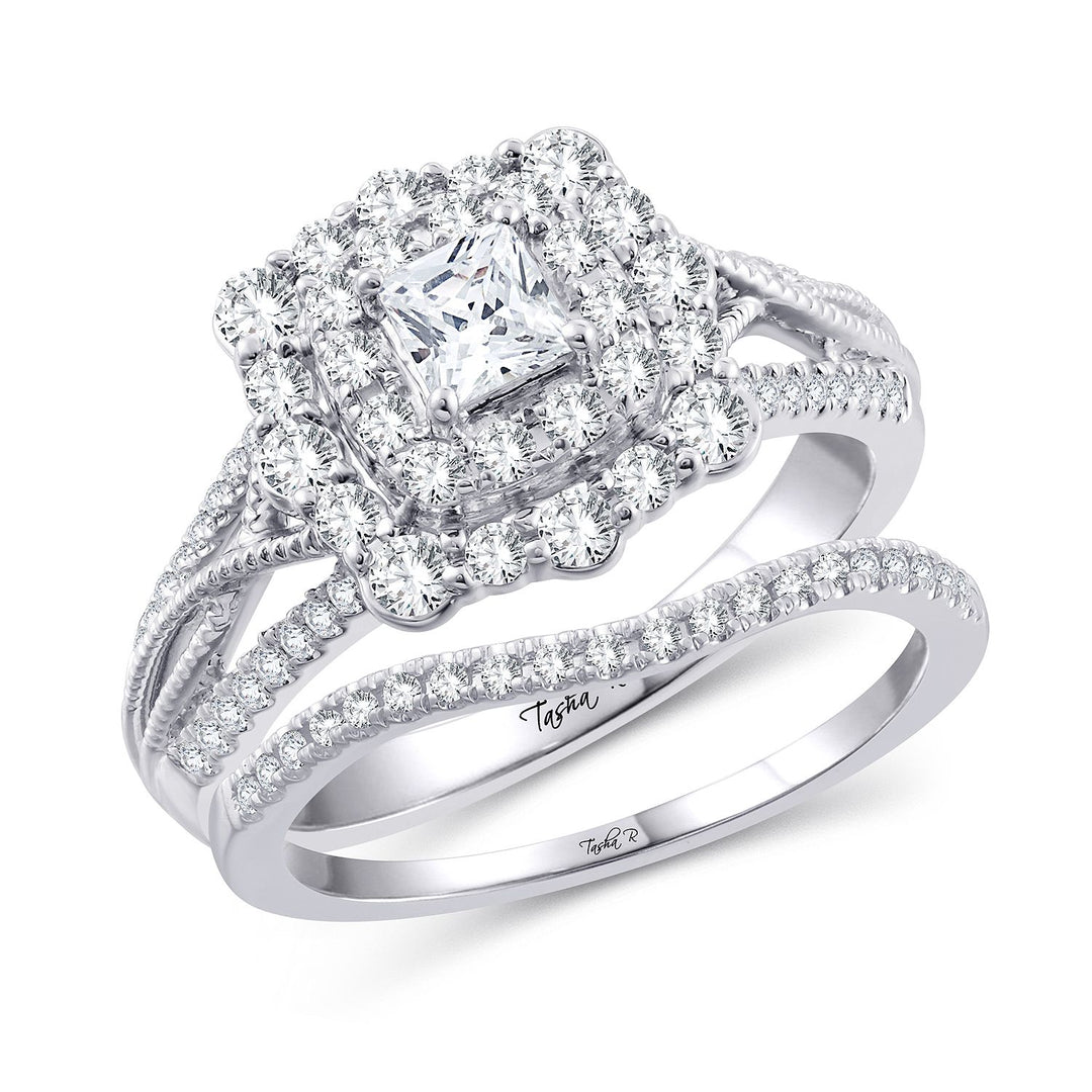 14K 1.00CT Diamond BRIDAL RING