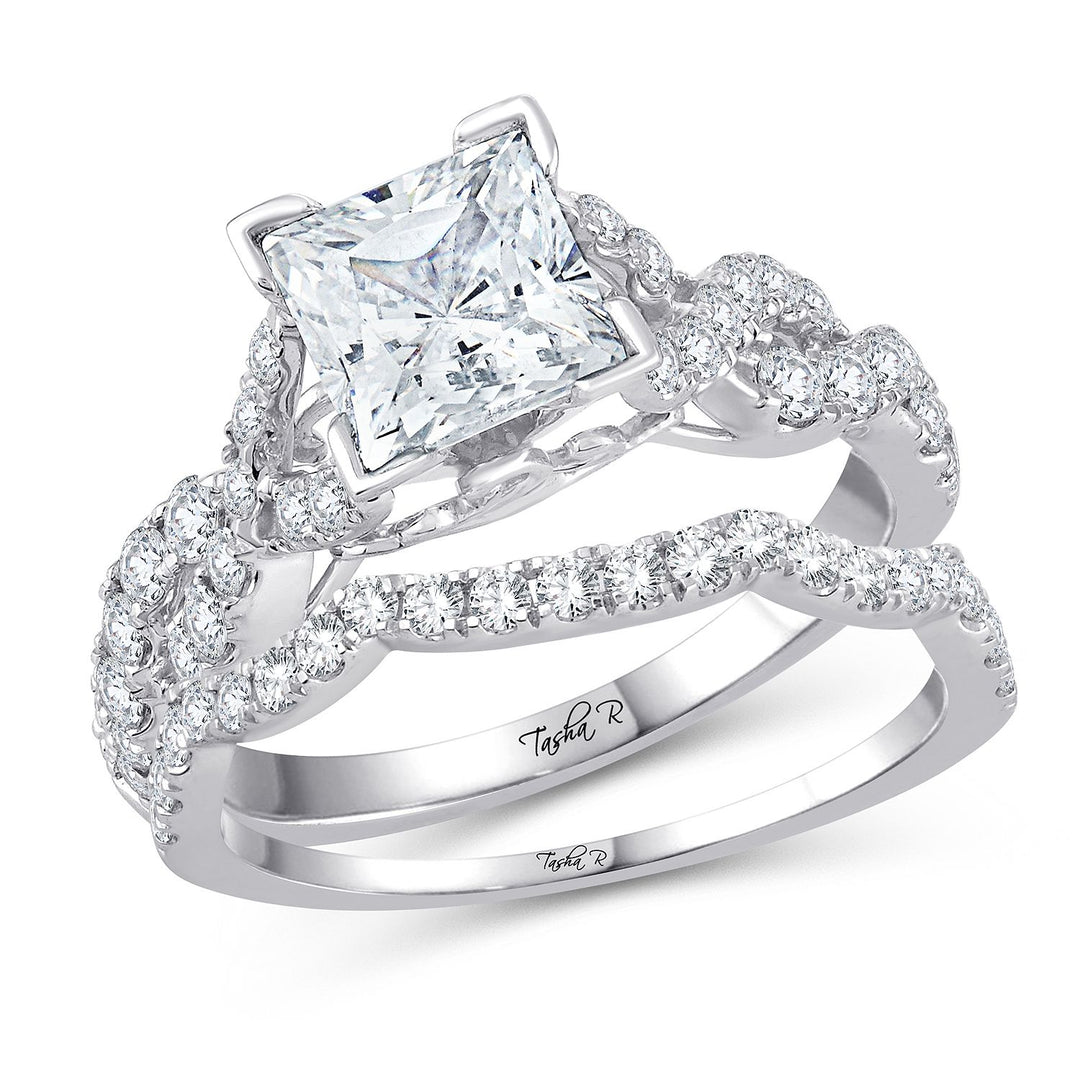 14K 0.75CT Diamond SEMI MOUNT