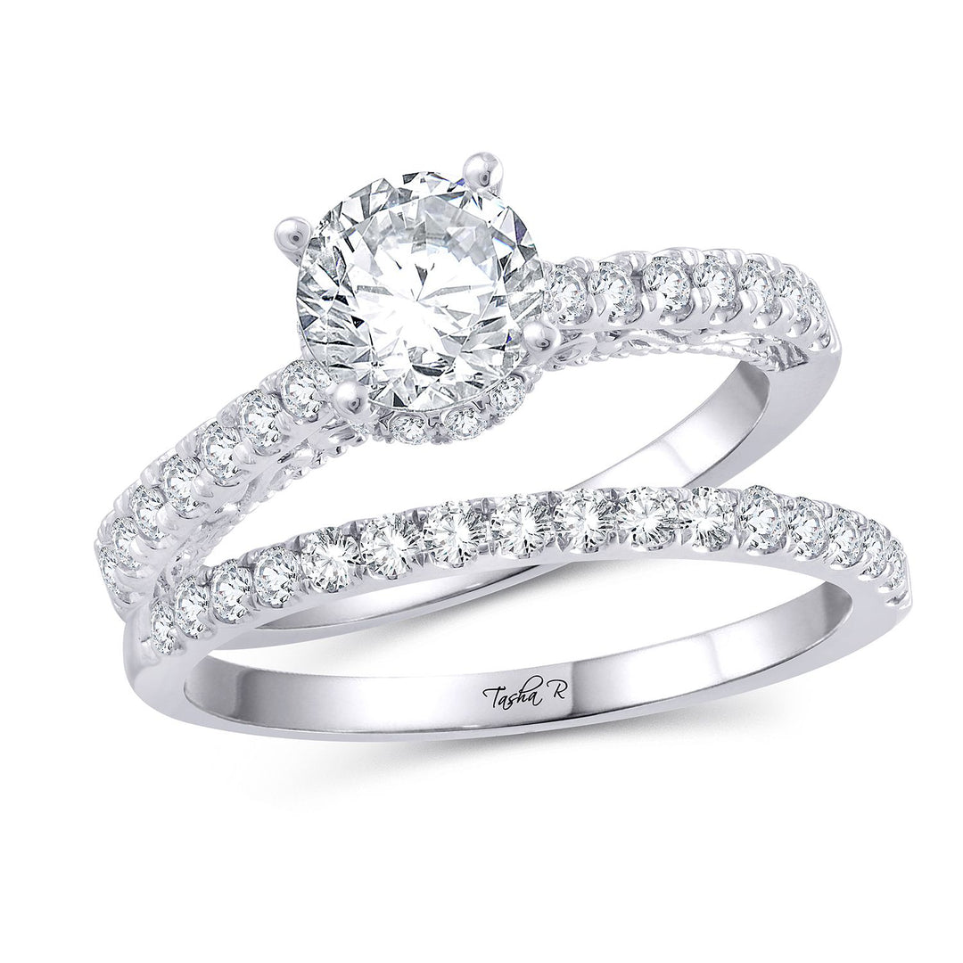 14K 0.62CT Diamond SEMI MOUNT