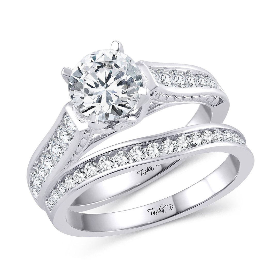 14K 0.75CT Diamond SEMI MOUNT