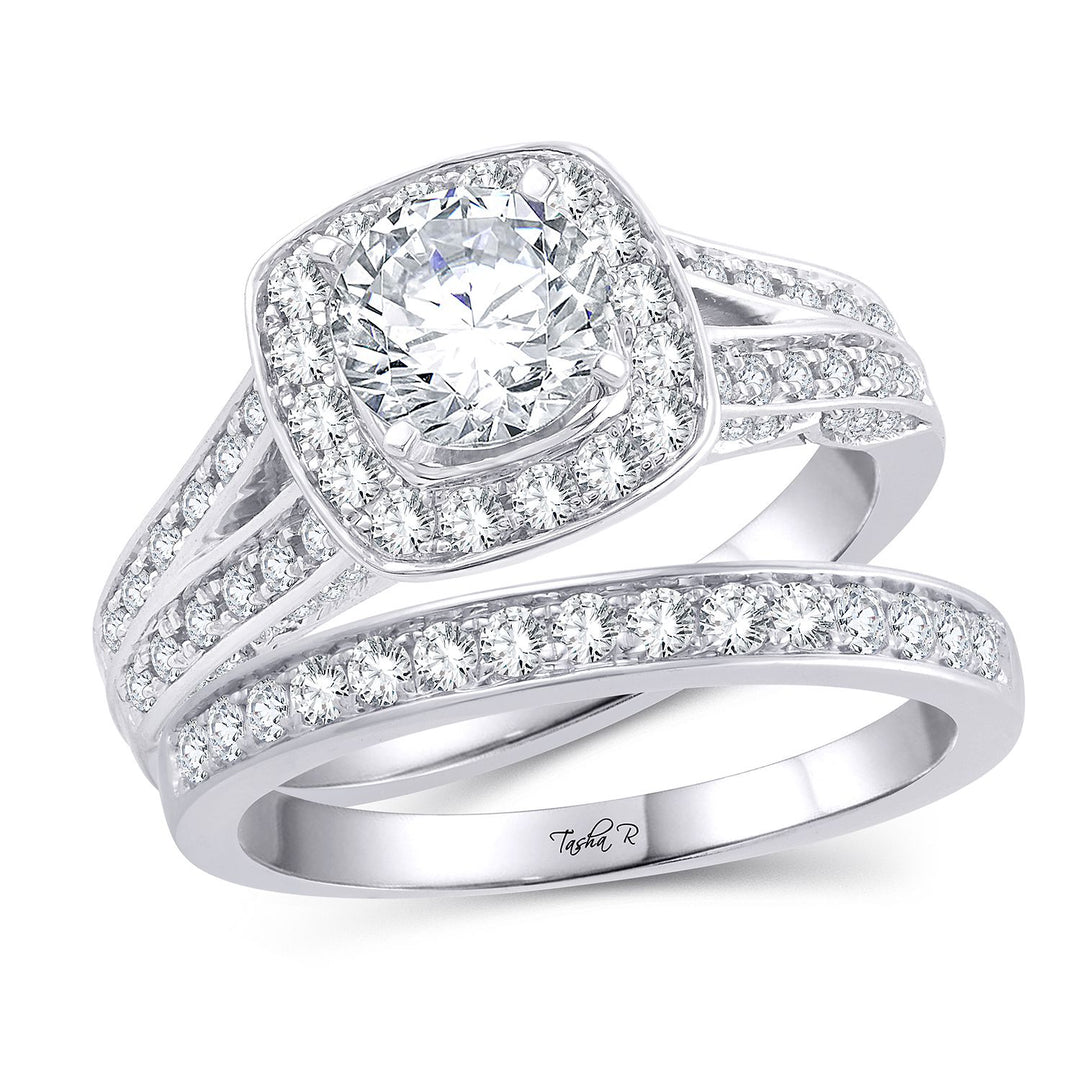 14K 0.87CT Diamond SEMI MOUNT RING