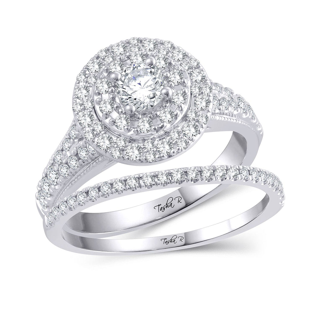 14K 1.00CT Diamond BRIDAL RING