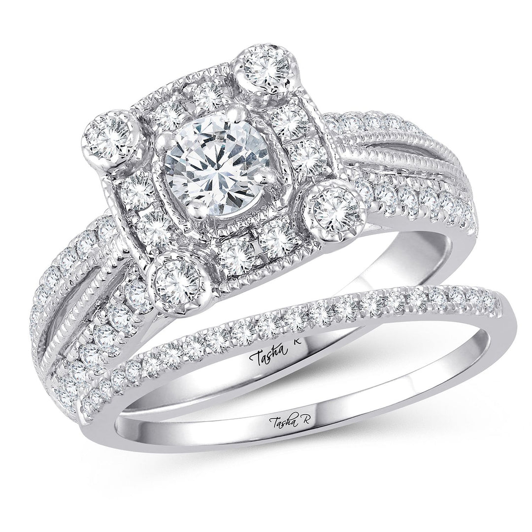 14K 1.00CT Diamond BRIDAL RING