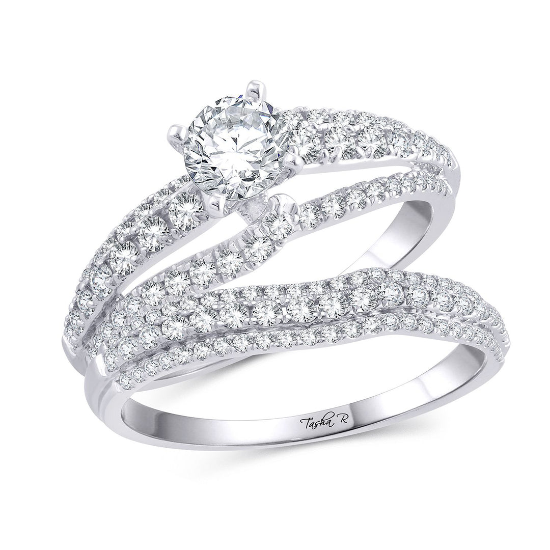 14K 0.92CT Diamond SEMI MOUNT RING