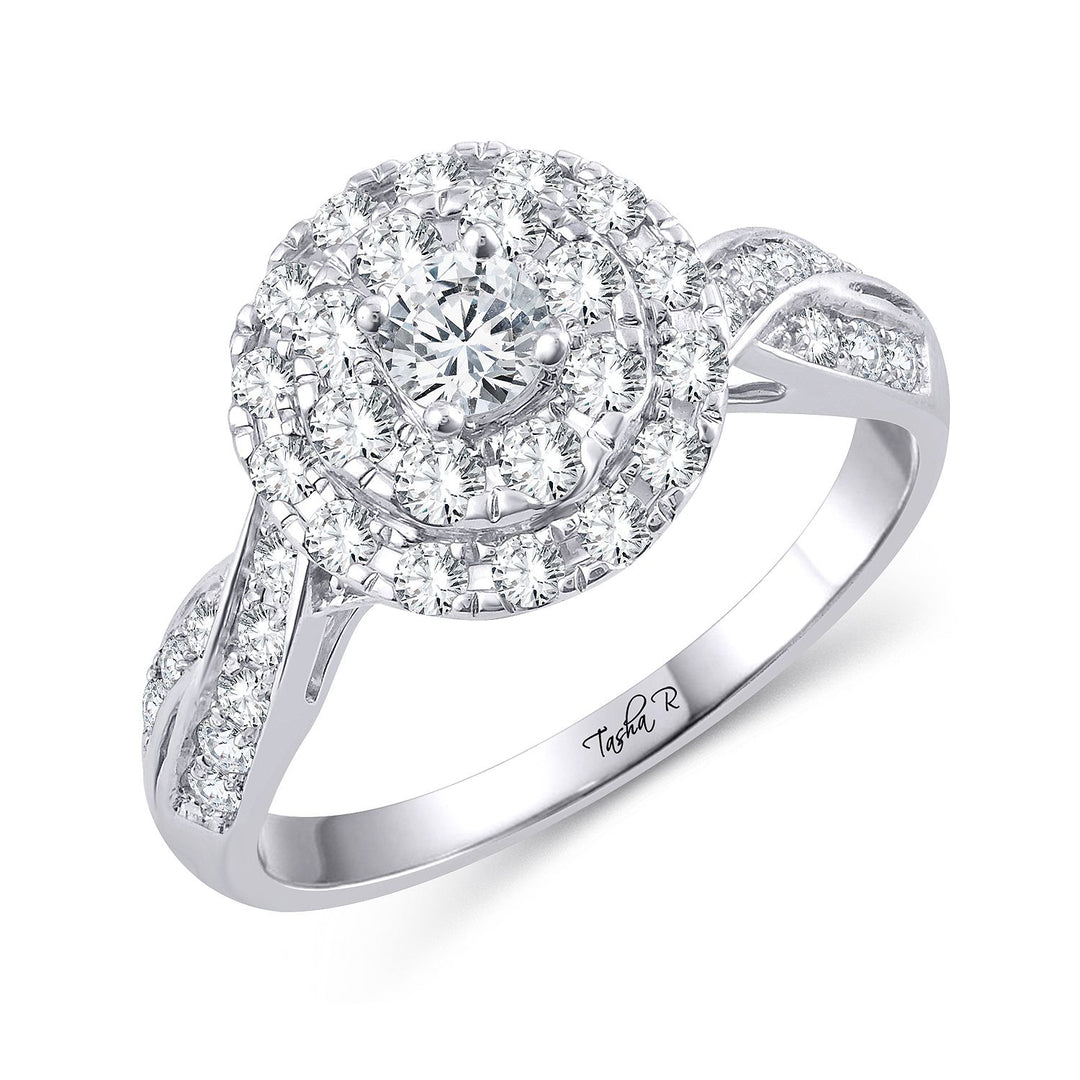 14K 1.00CT Diamond BRIDAL RING