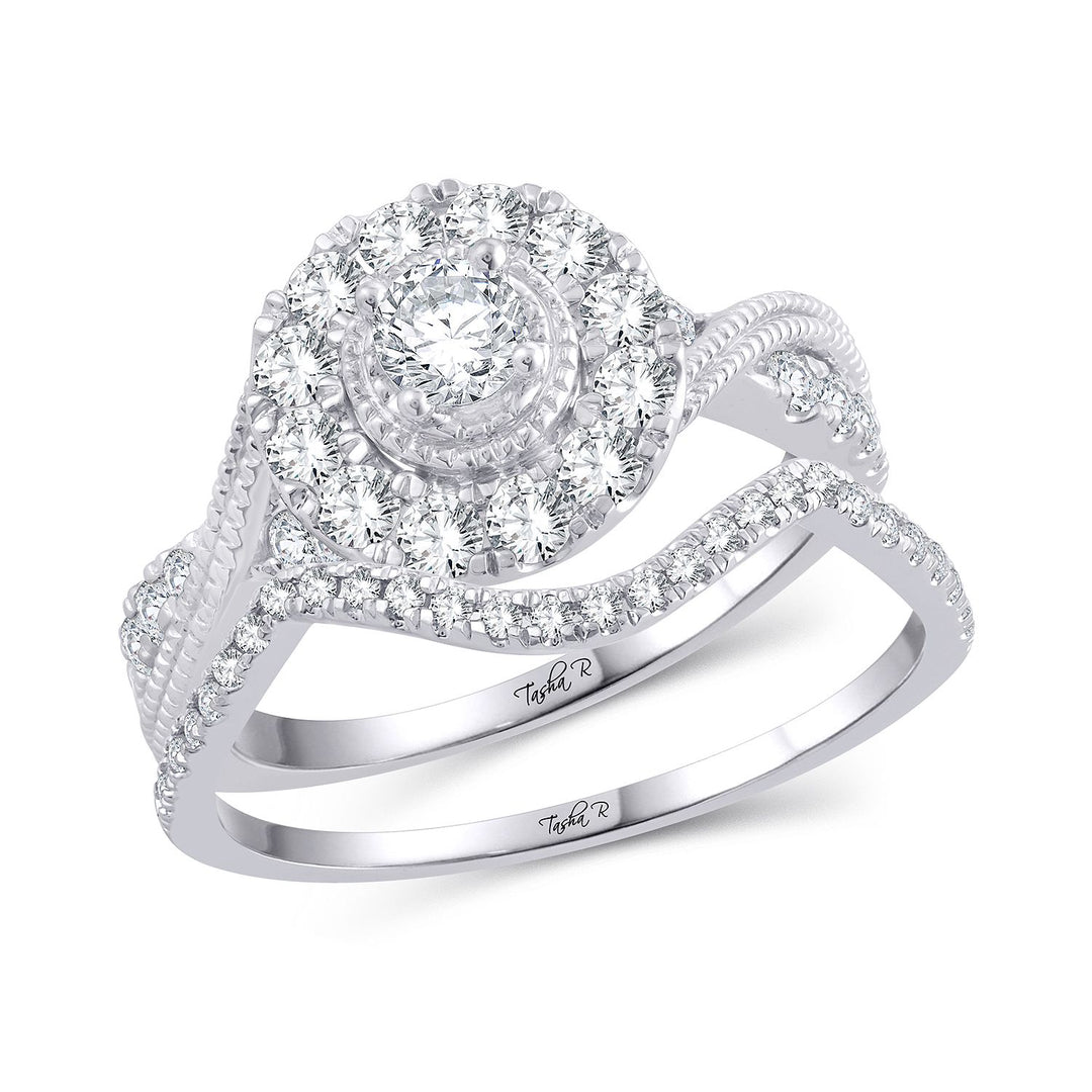 14K 1.00CT Diamond BRIDAL RING